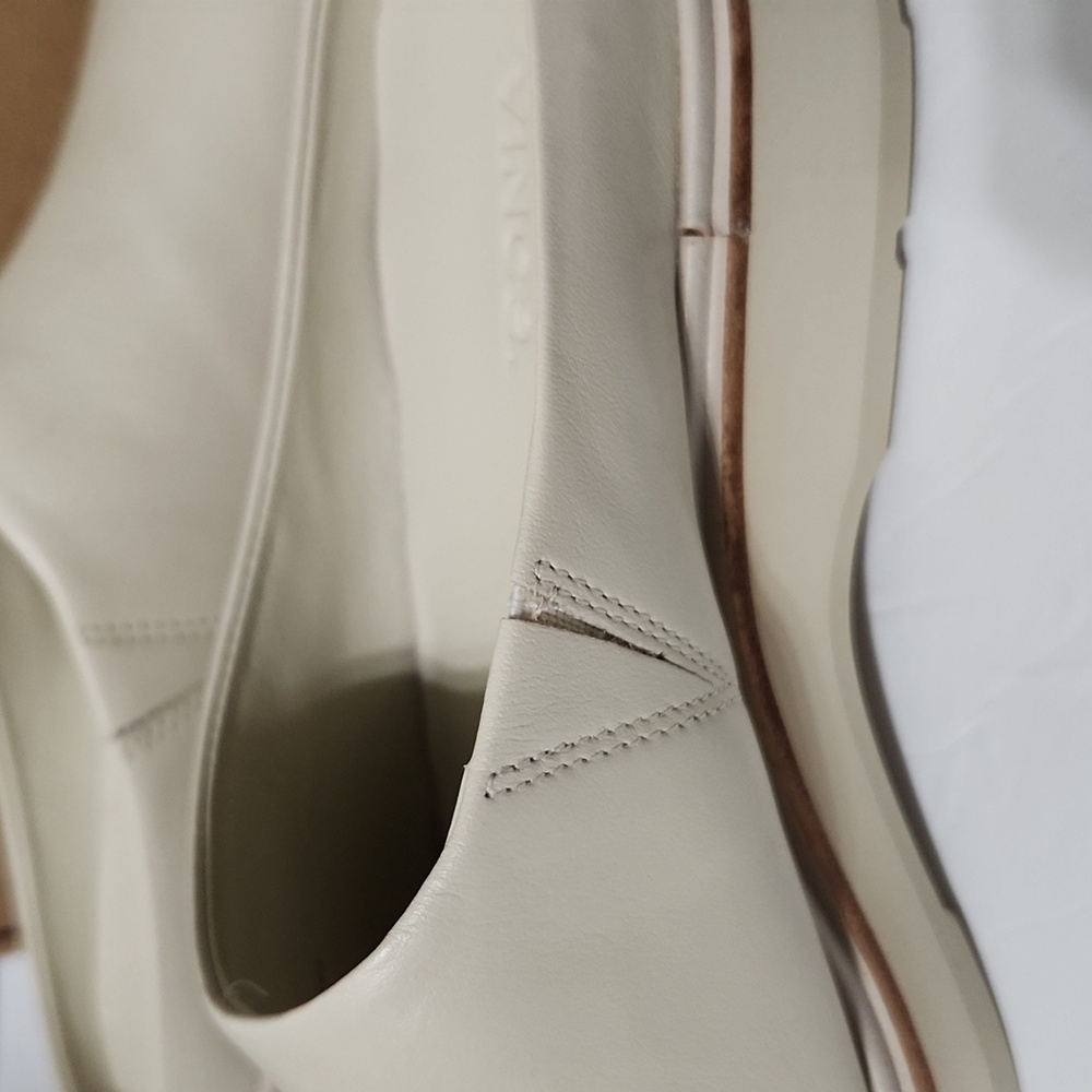 NIB Vince Graham Leather Platform Clog. Size 7.5 - Picture 10 of 12